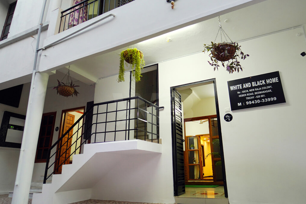 White & Black Women's Hostel in Beema Nagar, Trichy